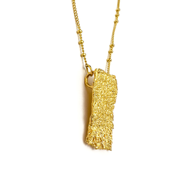 Rebozo Chico Gold Pendant