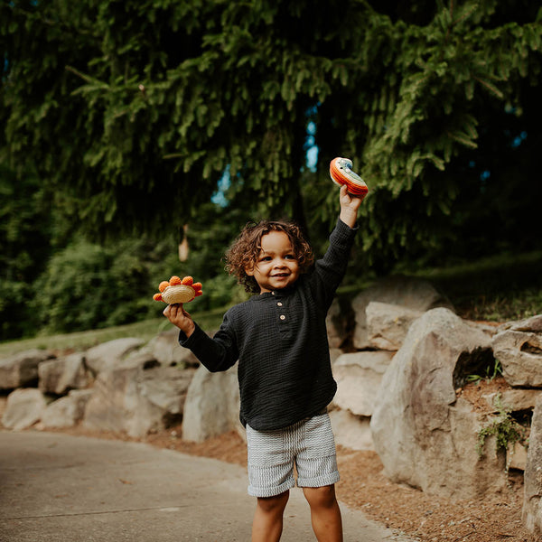 Friendly Rainbow Rattle