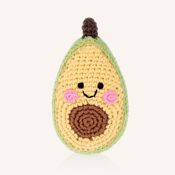 Pretend Play Food Rattle - Avocado