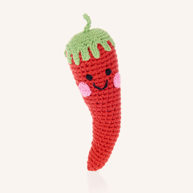 Pretend Play Food Rattle - Chili