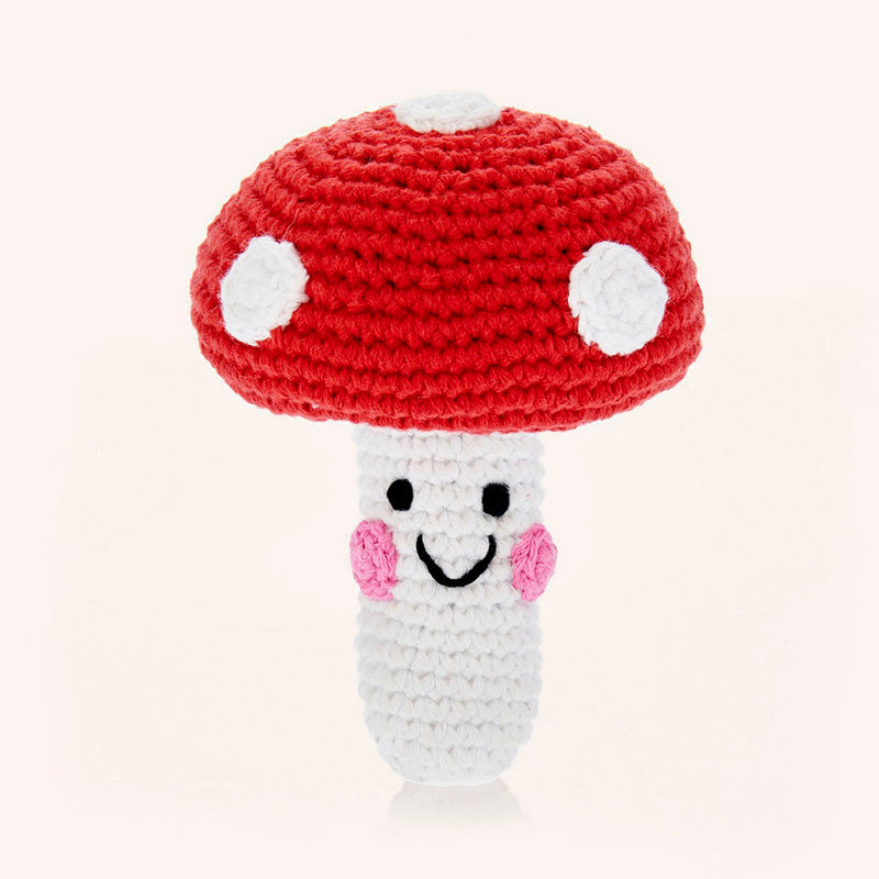 Friendly Mushroom Rattle