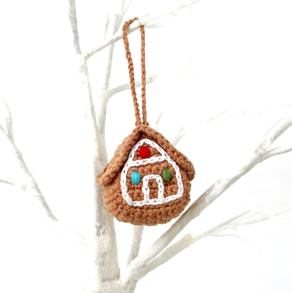 Gingerbread House Christmas Ornament