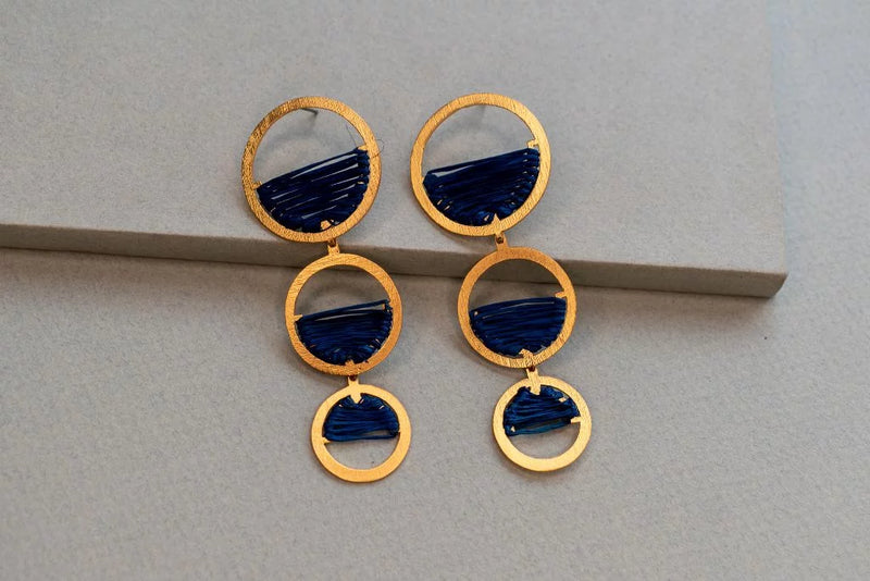 Guerri Earrings - Moon