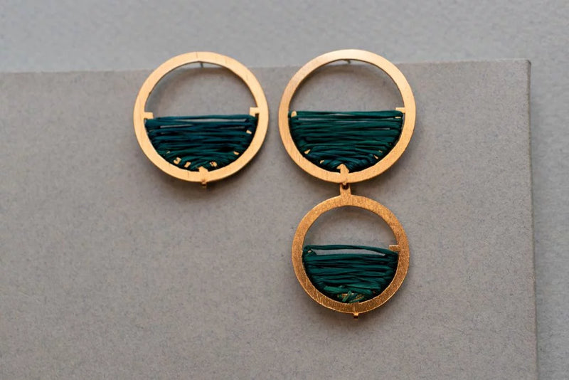 Guerri Earrings - Moon