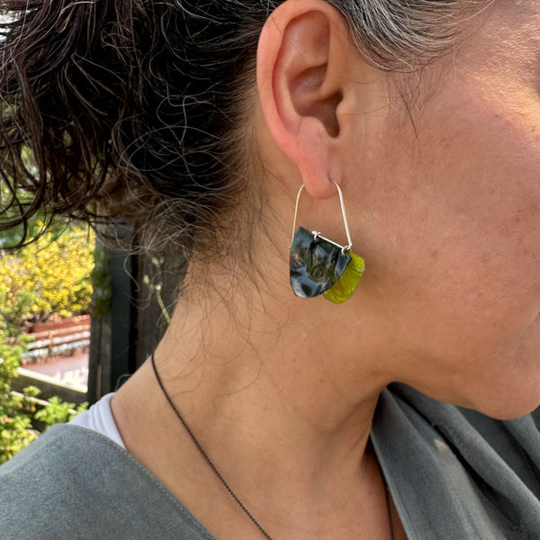 Bicolor Wing Earrings Product