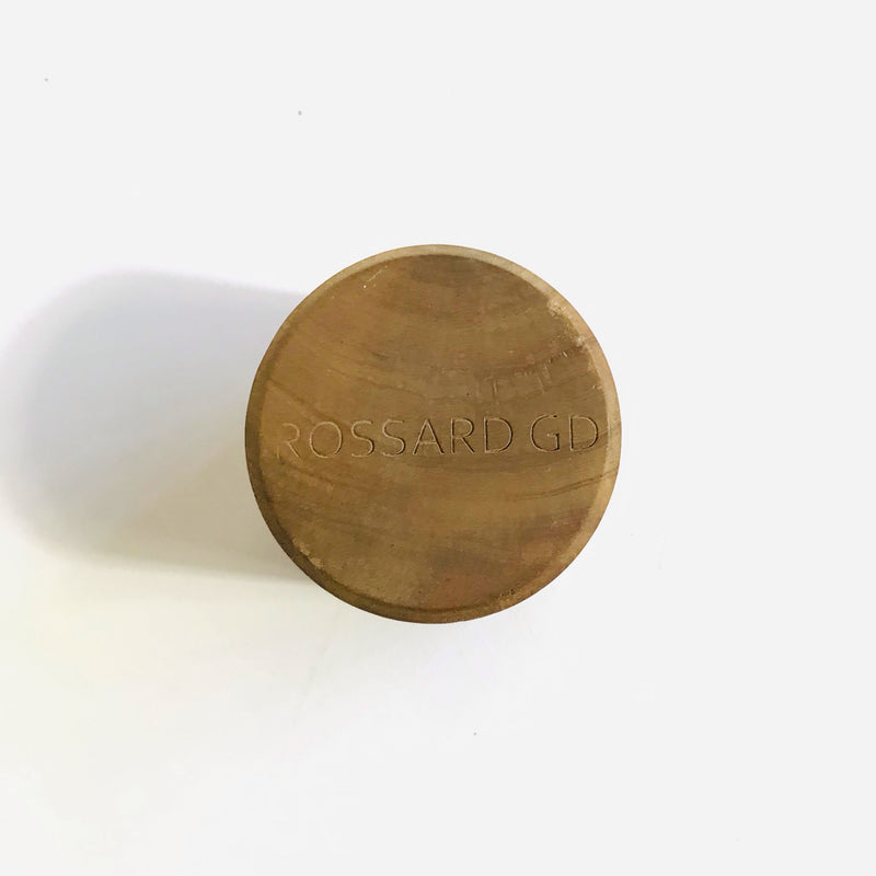 Solid Rosewood Desktop Pencil Holder – 4 Holes