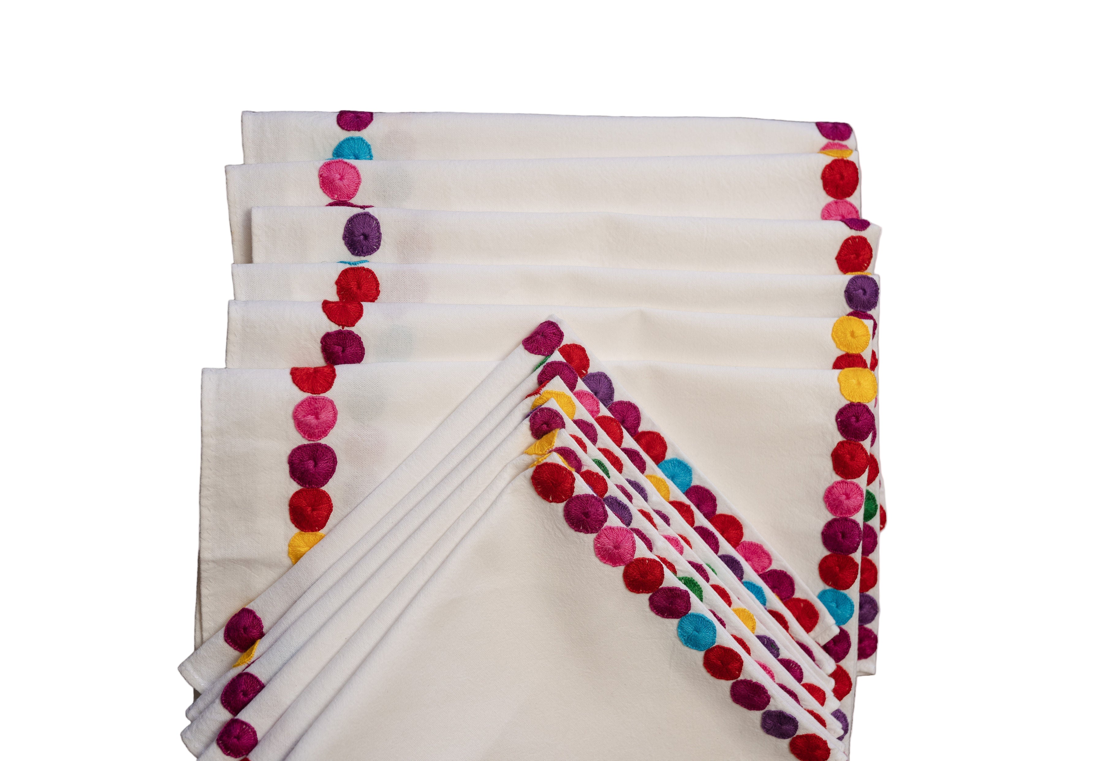 Cotton Tablecloths and Napkins Set