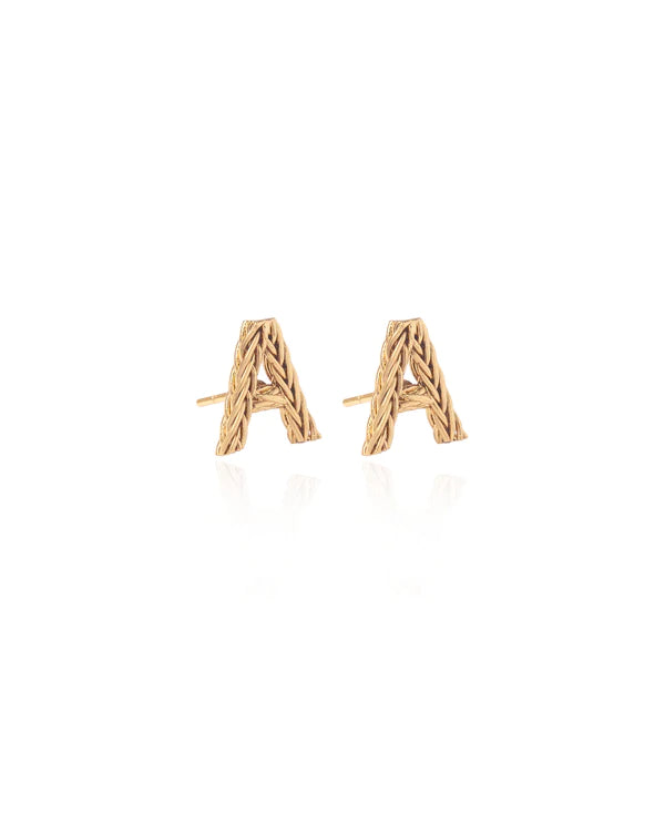 Initials Earrings