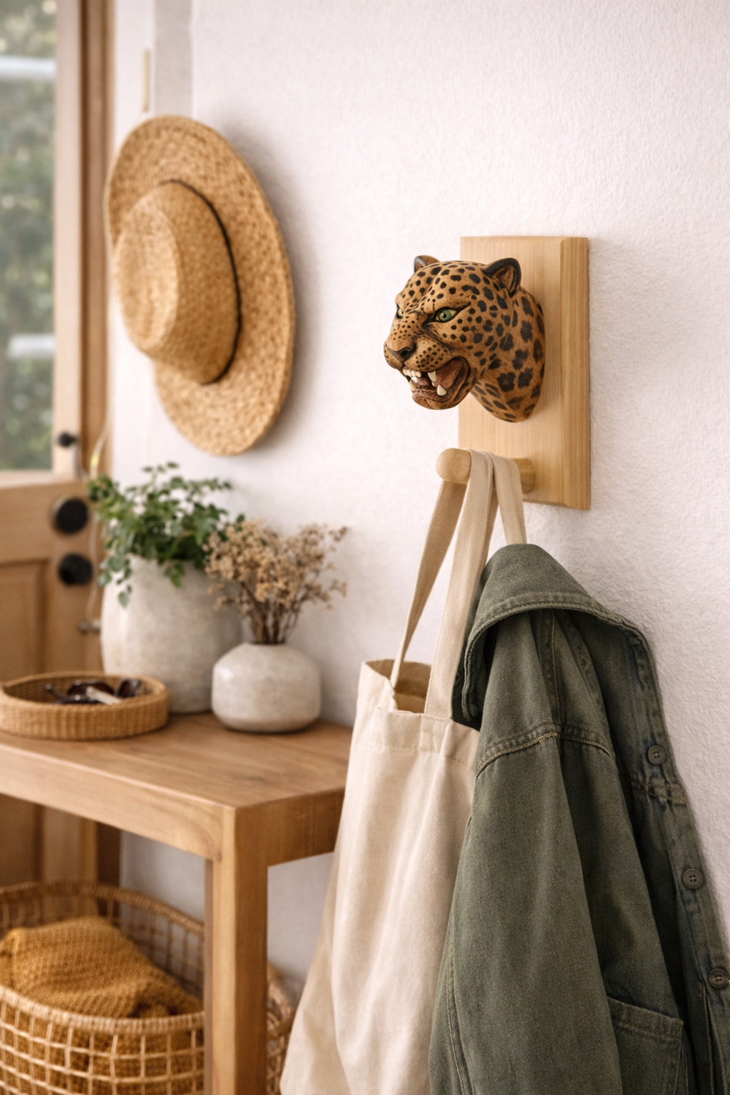 Jaguar Coat Rack