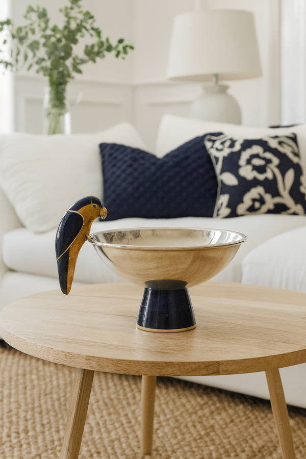 Macaw Chalice-Style Centerpiece