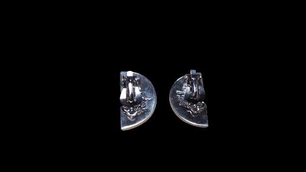 Malachite Silver Earrings