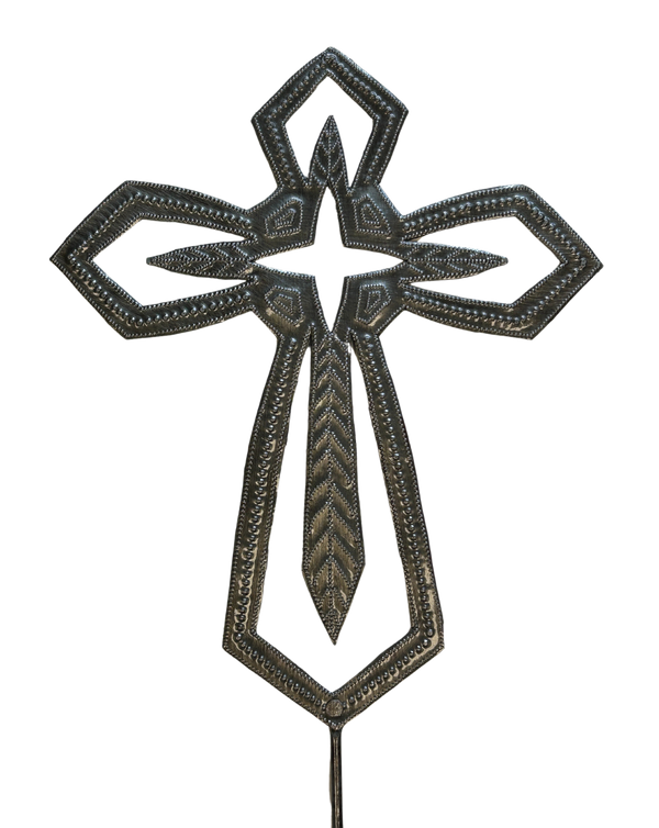 Decorative Cross Garden Stakes