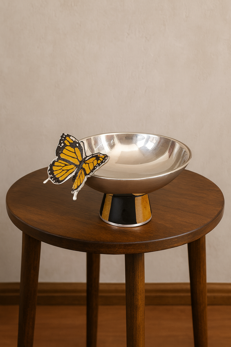 Monarch Butterfly Chalice Centerpiece