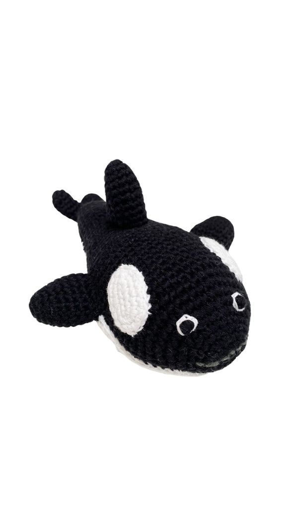 Beach Baby Toy - Orca Rattle