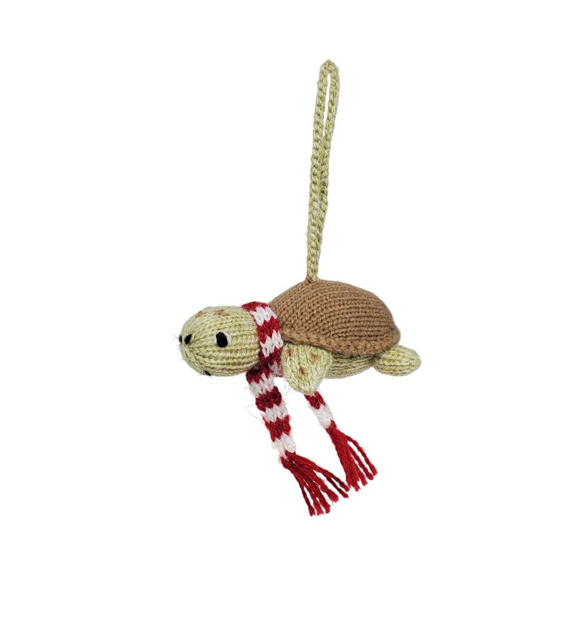 Sea Turtle Ornaments, set of 3