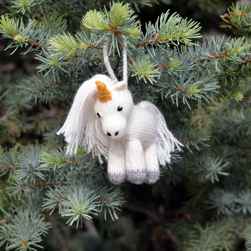 Unicorn Ornaments, set of 3