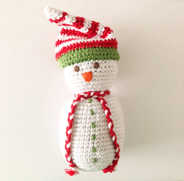 Snowman Rattle