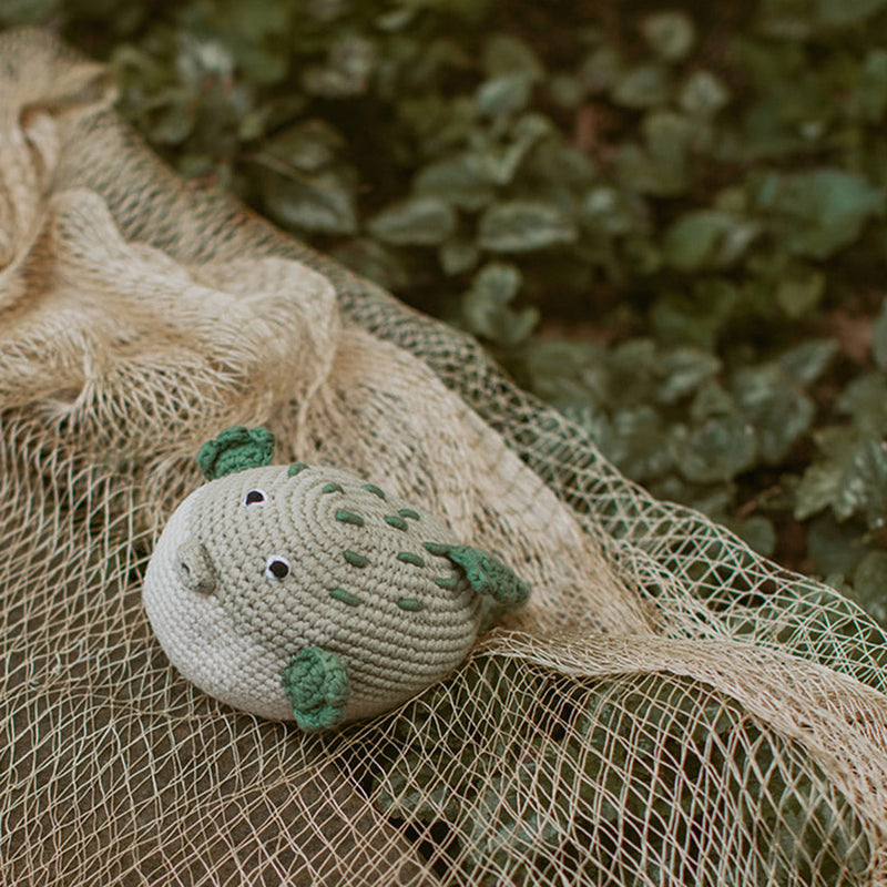 Beach Baby Toy - Puffer Fish Rattle