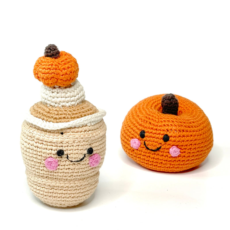 Friendly Pumpkin Rattle