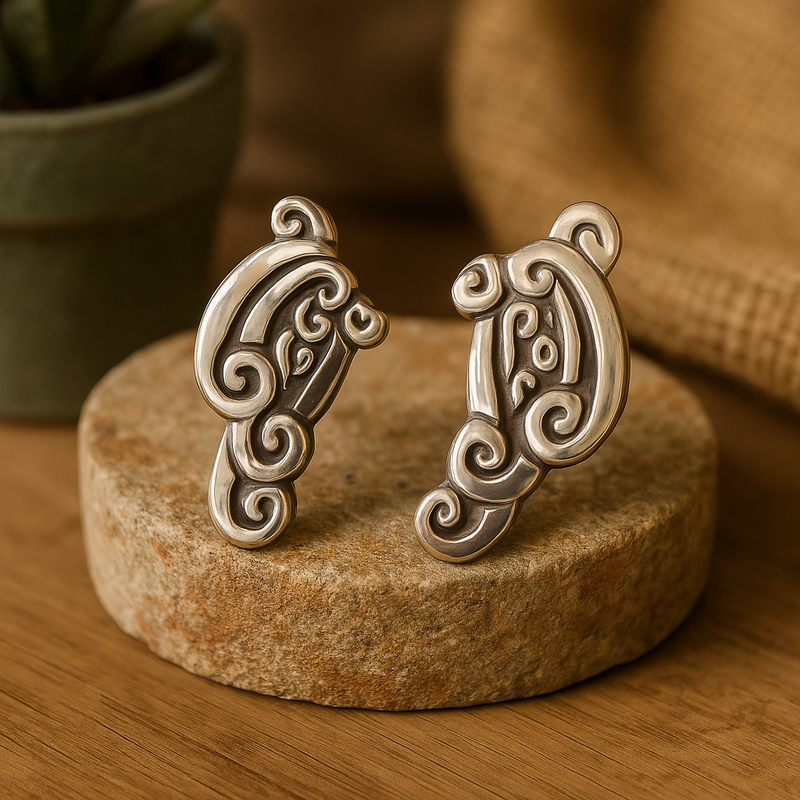 Quetzalcóatl Eyes Earrings