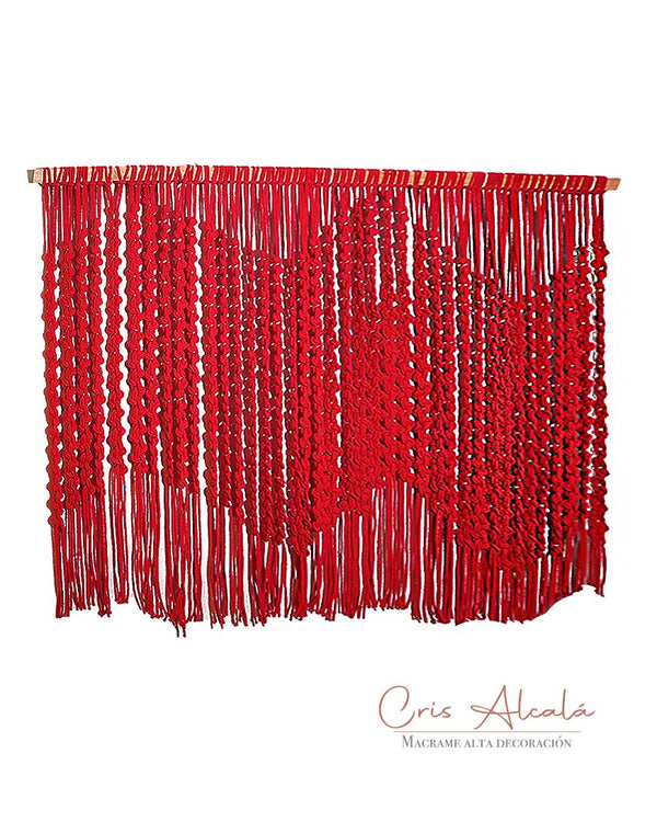 Red Rain Curtain