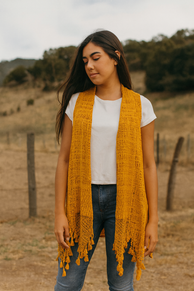 Rebozo-Inspired Vest