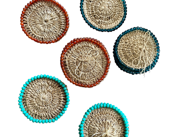 Fique Stone Coaster Set of 4