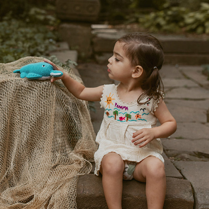 Beach Baby Toy - Sawfish Rattle