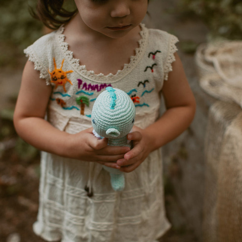 Beach Baby Toy - Seahorse Rattle