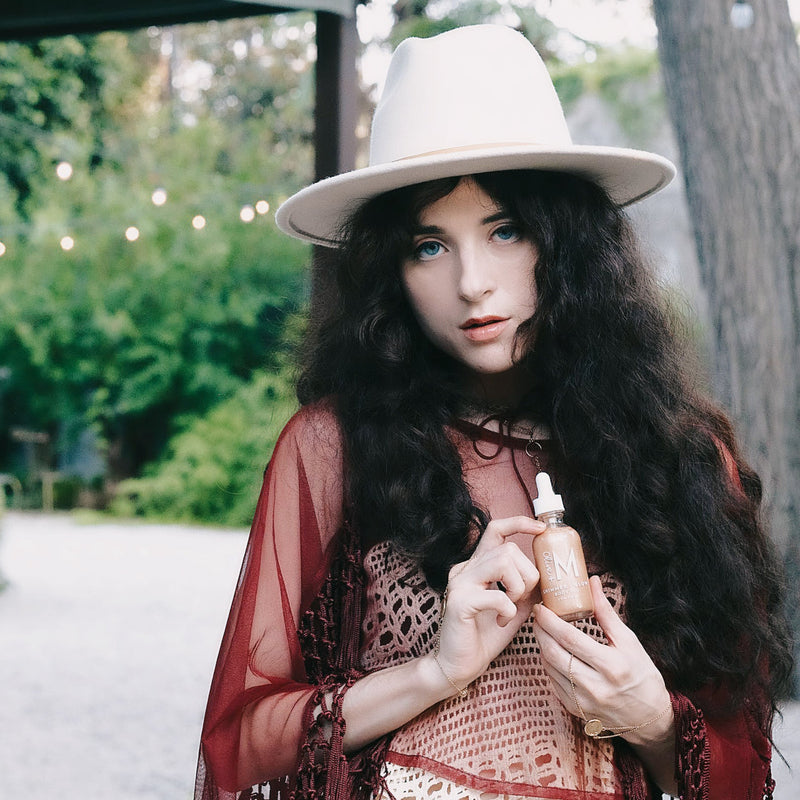 Shimmer + Glow Body Oil (2 oz) - Olive + M