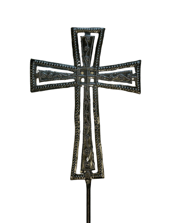Decorative Cross Garden Stakes