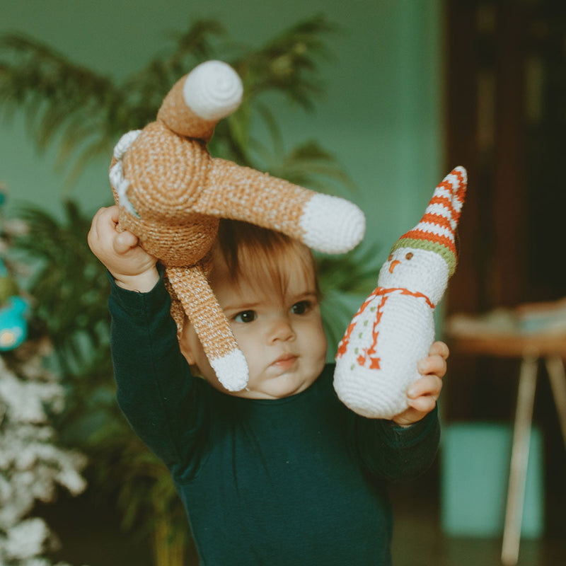 Snowman Rattle