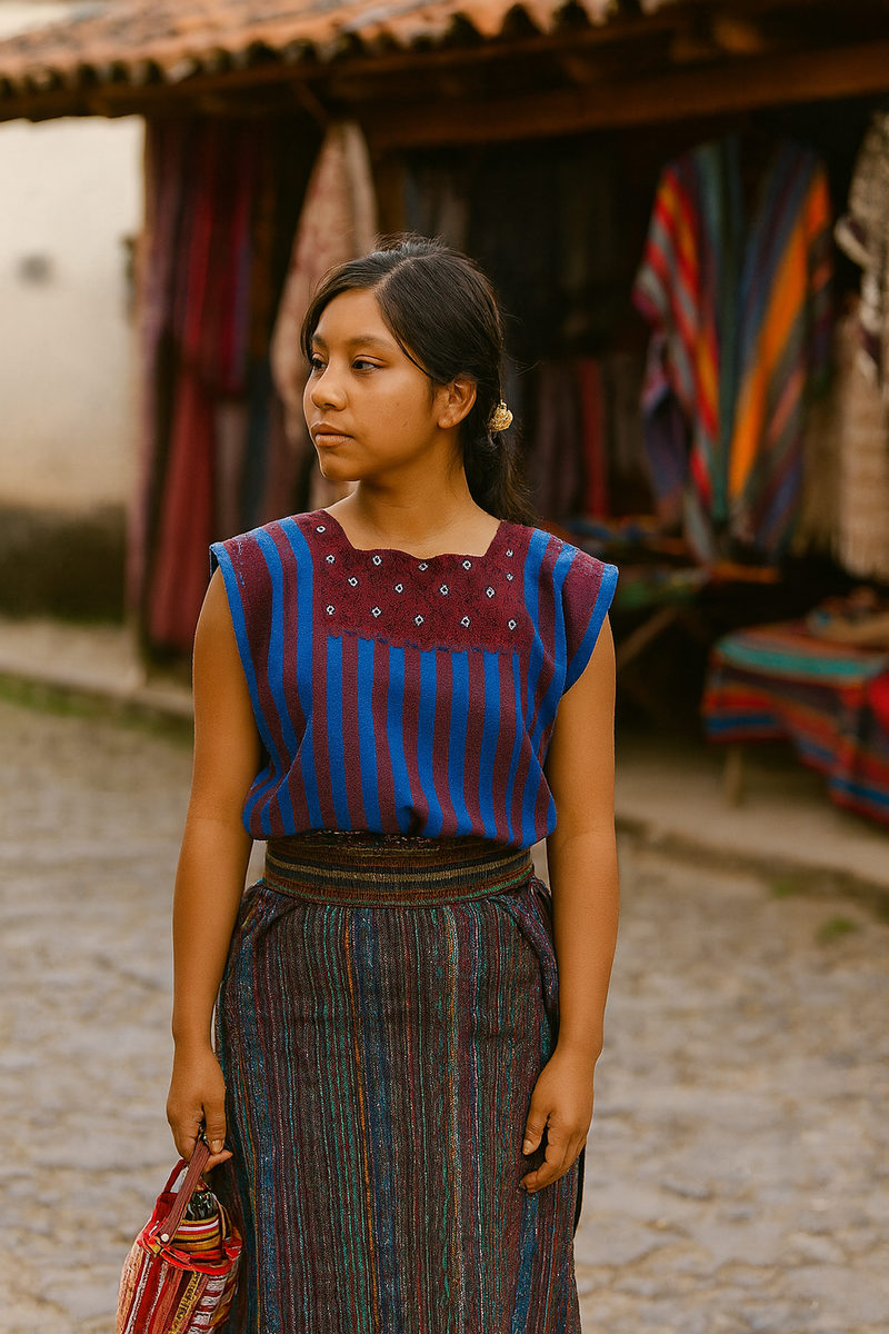 Striped Cotton Blouse