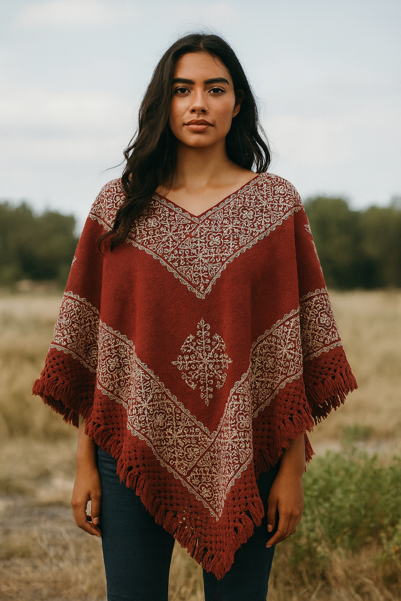 Superfine Fermented Indigo Huipil with Diamond Vine Pattern