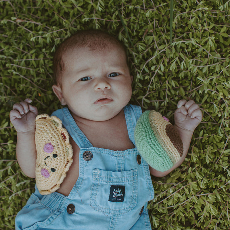 Pretend Play Food Rattle - Avocado