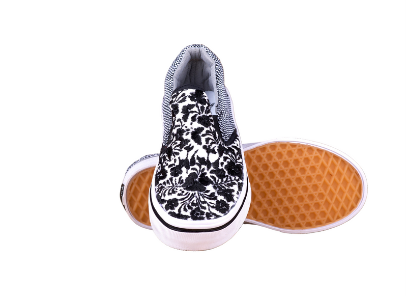 Handcrafted Textile Sneakers