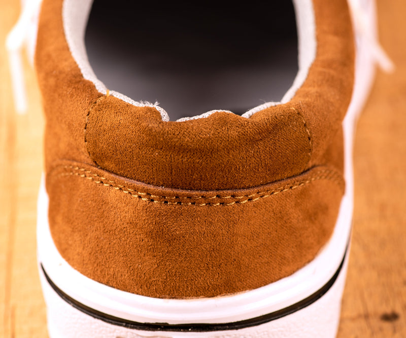 Hand-Embroidered Lace-Up Sneakers