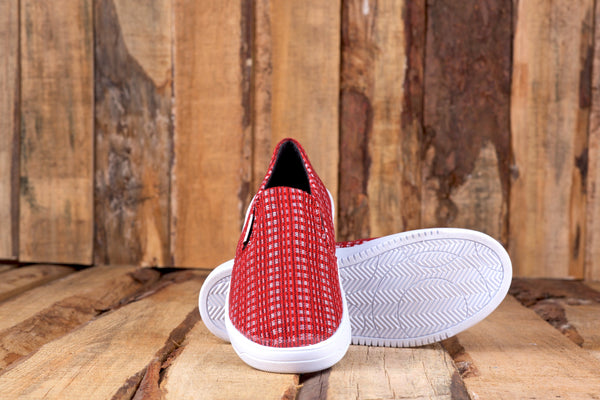 Handcrafted Textile Sneakers