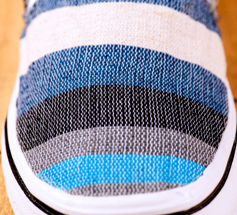 Handcrafted Textile Moccasin Sneakers