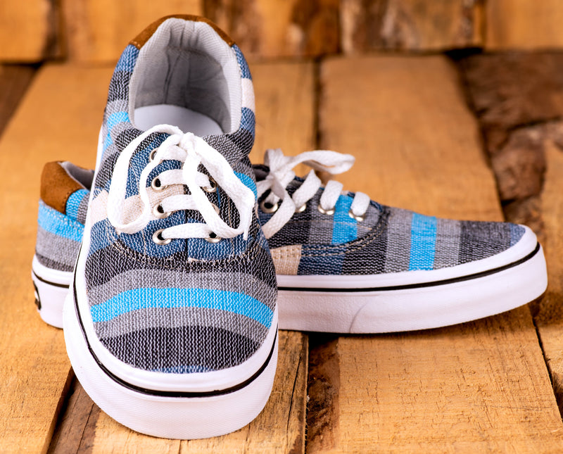 Handcrafted Textile Moccasin Sneakers