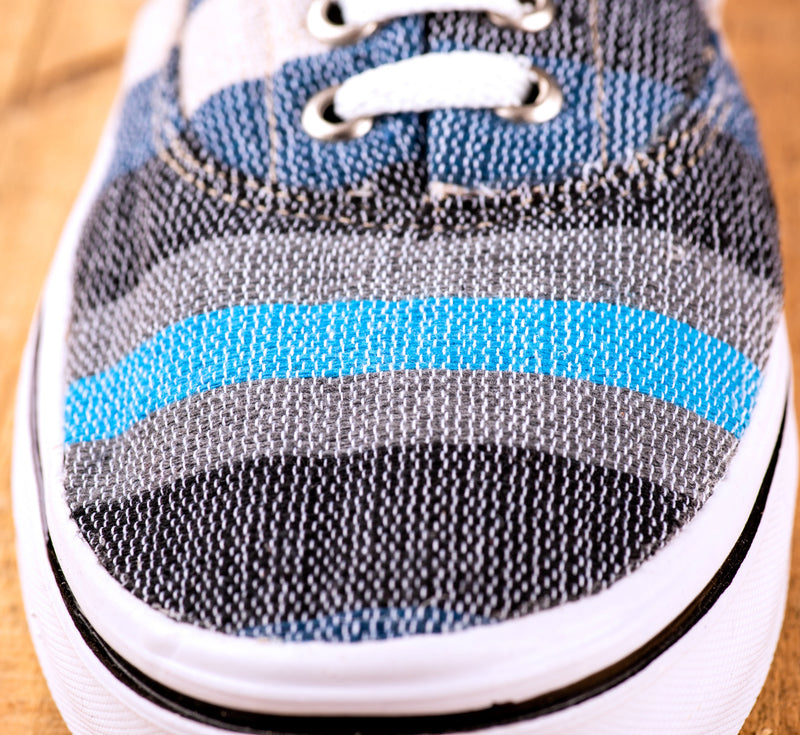 Handcrafted Textile Moccasin Sneakers