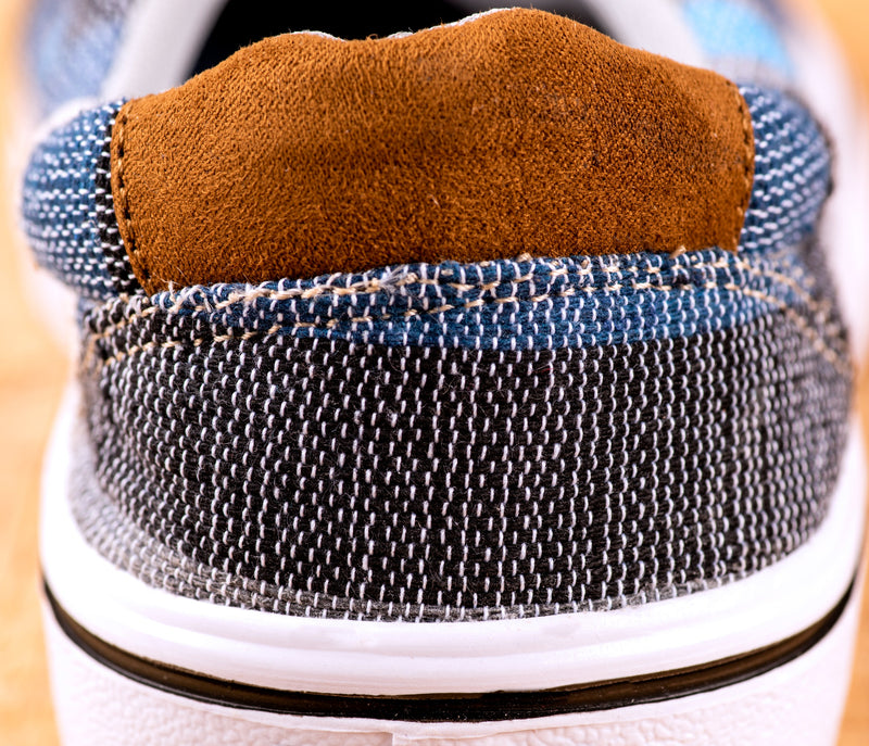 Handcrafted Textile Moccasin Sneakers