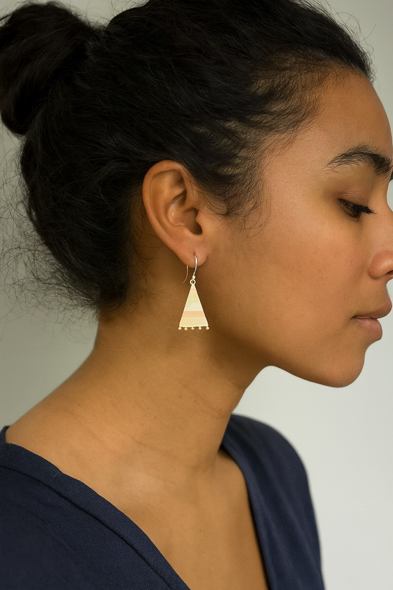 Triangle Married Metals Earrings