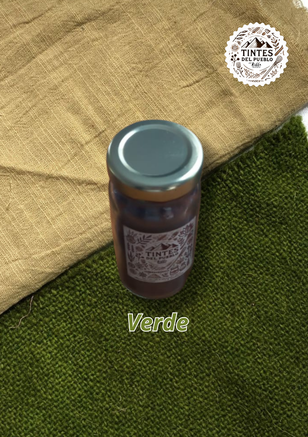 Tintes del Pueblo – 100% Natural Green Dye