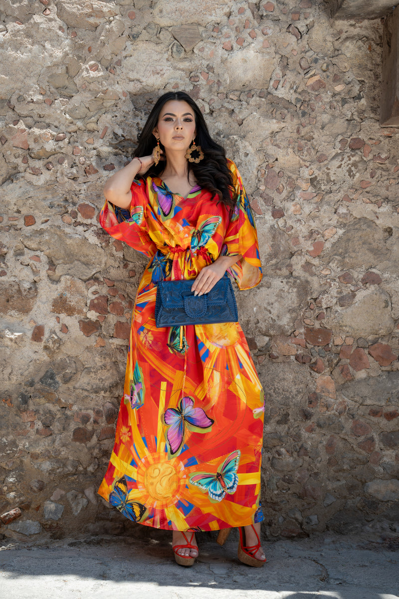 Warrior Souls Silk Dress