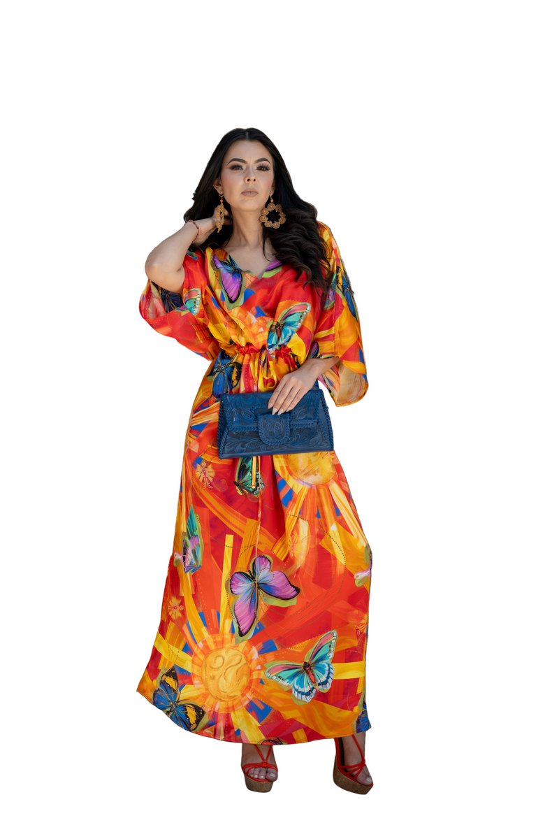 Warrior Souls Silk Dress