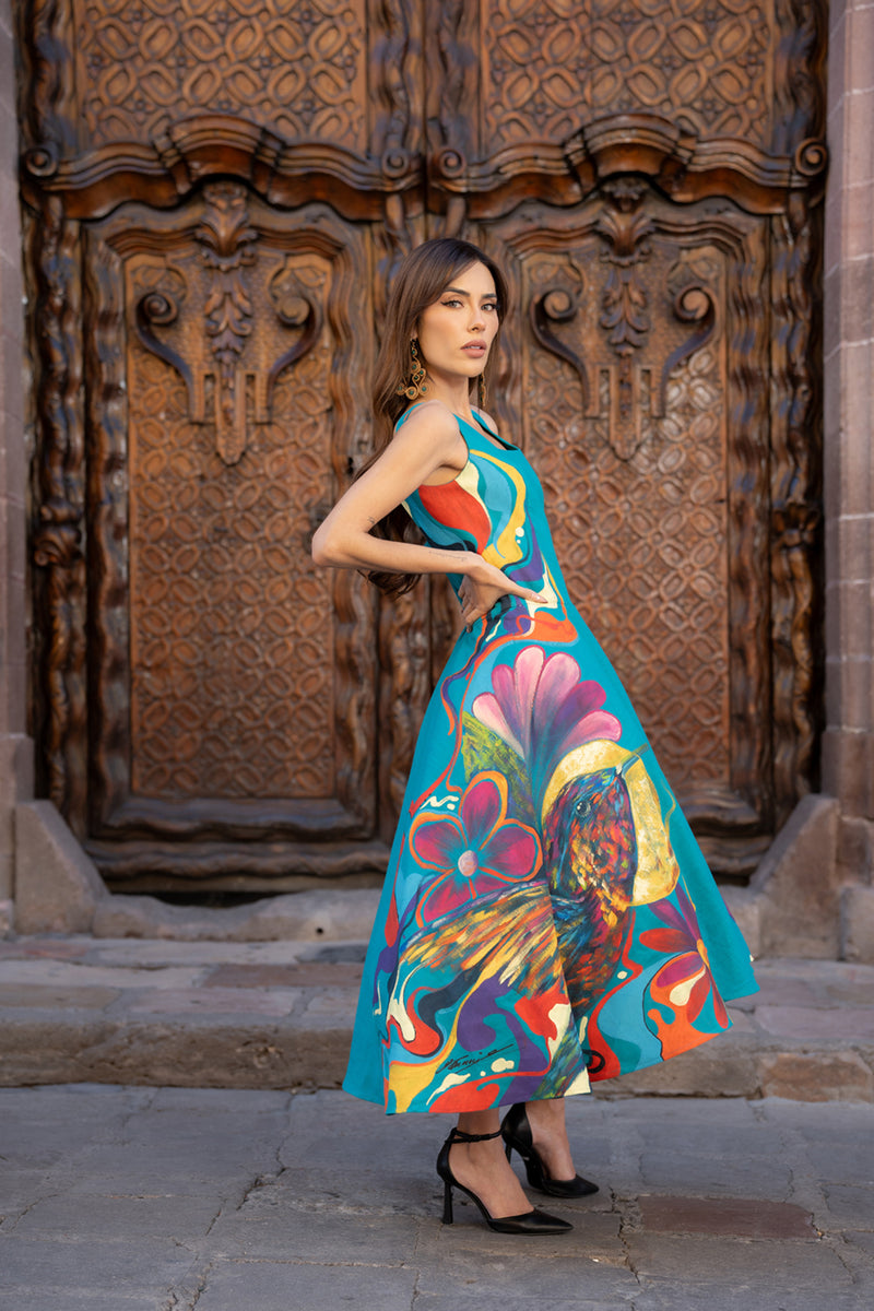 Turquoise Dress Heavenly Blessing