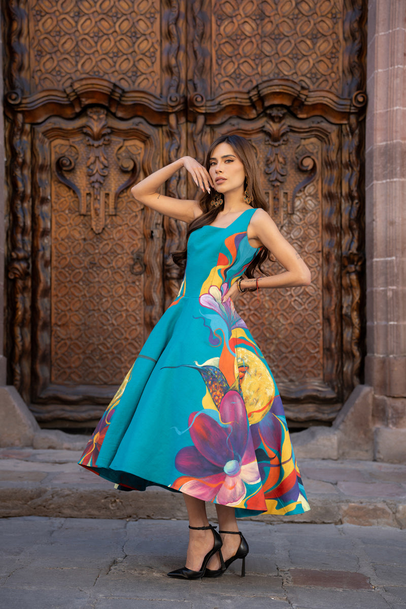 Turquoise Dress Heavenly Blessing