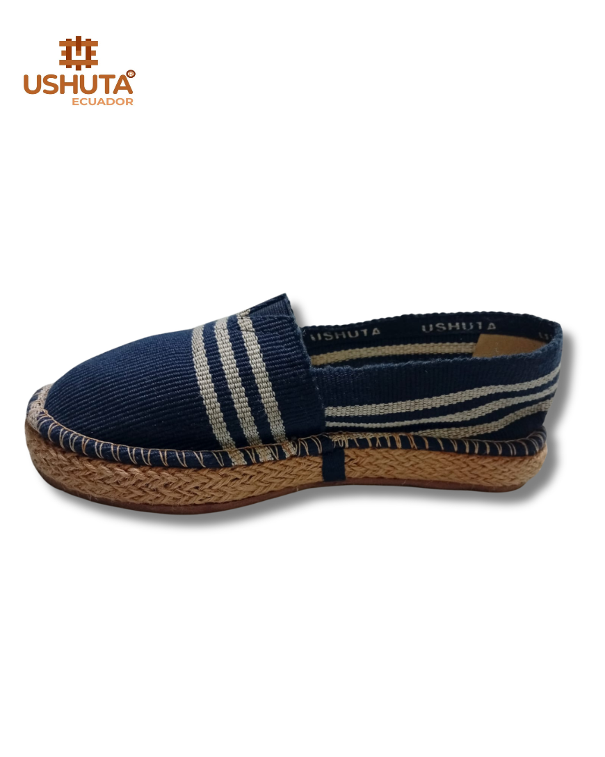 Warmi 02  Hand Made Espadrille Jute Sole Moccasin Women