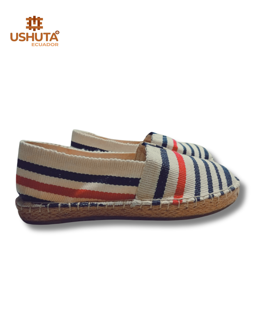 Warmi 02  Hand Made Espadrille Jute Sole Moccasin Women